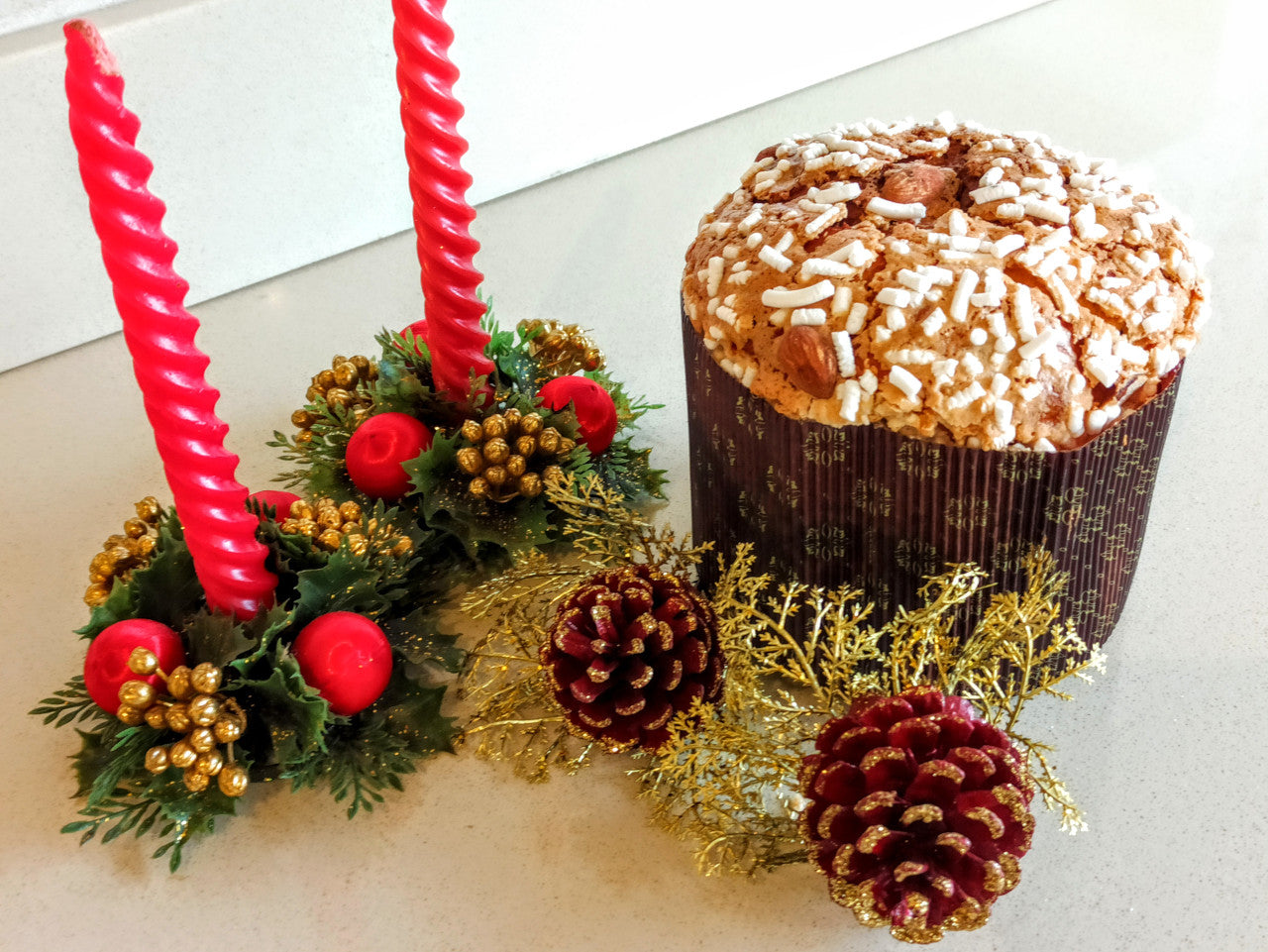 PANETTONE MANDORLATO Senza Glutine, Senza Lattosio, Senza Latte e derivati